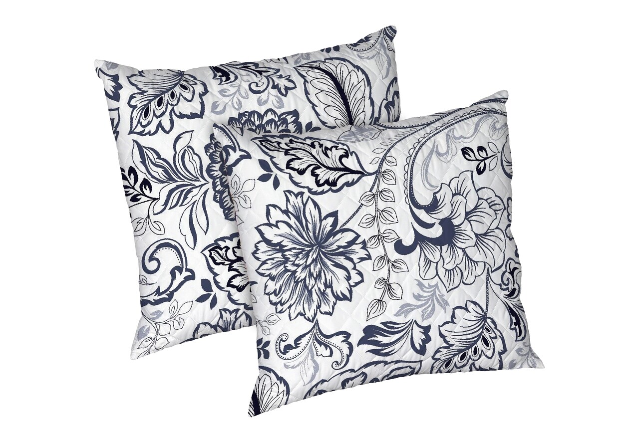 Set 2 perne Art, microfibra matlasata Alcam, 70x70 cm - imagine 5